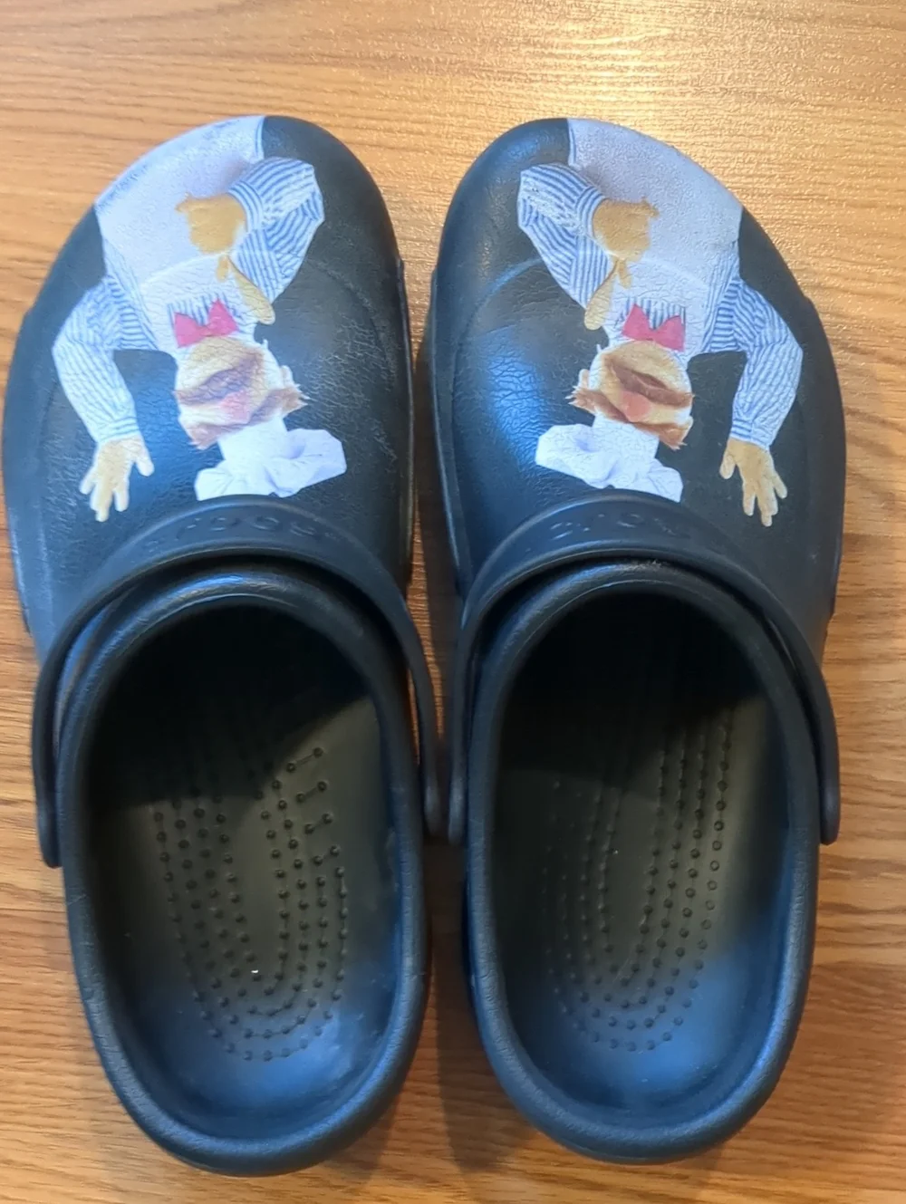 Crocs Bistro Swedish Chef Muppets Graphic Clogs Slip Resistant Work Shoes